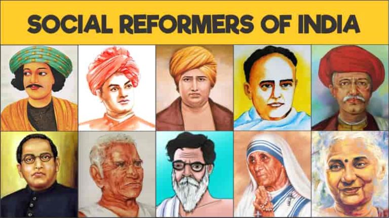 Social Reformers Of India And Their Contributions Updated In 2020