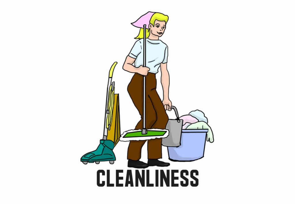 Cleanliness Is A Good Habit Abstract Noun